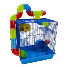 82362 - GAI ARAME 3 ANDAR TUBO LUXO HAMSTER AZ