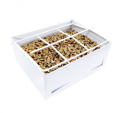 74841 - Comedouro de Aço Bico Torto Toco Tucano 400ml para Pássaros