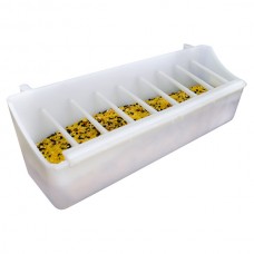 74844 - Comedouro Italiano Toco Tucano G 400ml de Plástico Branco