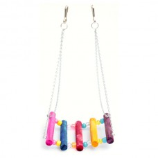 84228 - Brinquedo Balanço Rede de Madeira Colorido