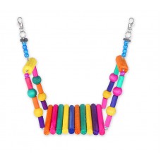 89340 - Brinquedo Balanço Deck ll de Madeira Colorido | Golden Pets