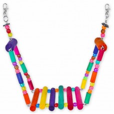 89339 - Brinquedo Balanço Deck I de Madeira Colorido | Golden Pets