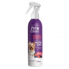 90529 - BANHO A SECO NUTRICAO PET CLEAN  240ML