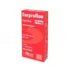 95423 - Anti-Inflamatório Carproflan 75mg Carprofeno l 14 Comprimidos Palatáveis
