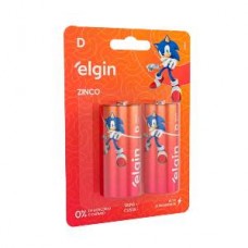 95070 - PILHA ZINCO CARVAO D R20 C/2UN