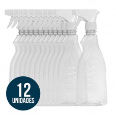 75206 - PULVERIZADOR PLASTICO COM 12 UNIDADES E CAPACIDADE DE 500ML.