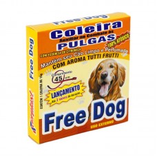 23807 - Coleira  Freedog 45cm Antipulgas para Cães Adultos