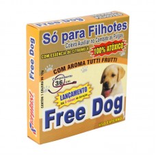 27216 - Coleira Freedog 36cm Antipulgas para Cães Filhotes