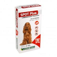 92228 - Antiparasitário Spot Plus 3ml para Cães 10 a 20kg I 1 Pipeta