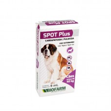 92230 - Antiparasitário Spot Plus 9ml para Cães Acima de 40kg I 1 Pipeta