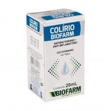 92209 - Colírio Biofarm 20ml Antibacteriano e Anti-Inflamatório Ocular