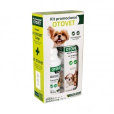 95023 - KIT LIMPEZA E SOLUCAO OTOLOGICA OTOVET 