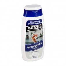 81315 - Shampoo e Condicionador Matacura Antipulgas para Gatos I Frasco 200ml