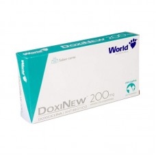 94299 - Antimicrobiano Doxinew 200mg Doxiciclina Sabor Carne I 14 Comprimidos
