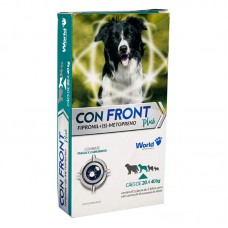 94274 - Antiparasitário Confront Plus 2,68ml Spot On Cães 20a 40kg I 1 Pipeta