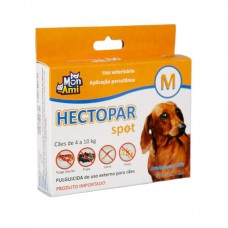 94770 - Antipulgas Hectopar Spot M 1ml para Cães de 4 a 10kg I 1 Pipeta