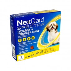 95433 - Antiparasitário Nexgard Spectra para Cães de 3,6 a 7,5kg I 1 Tablete Mastigável