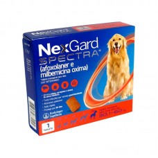 95436 - Antiparasitário Nexgard Spectra para Cães de 30,1 a 60kg I 1 Tablete Mastigável