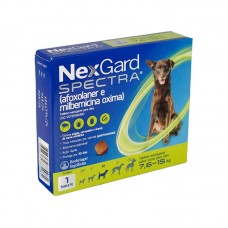 95434 - Antiparasitário Nexgard Spectra para Cães de 7,6 a 15kg I 1 Tablete Mastigável