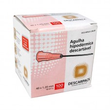 95313 - AGULHA DESC DESCARPACK 40X1,20MM 100UN