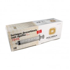 95322 - SERINGA LOCK DESCARPACK S/AG 10ML 2000UN