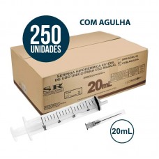 96788 - SERINGA SLIP LAUER SR AG 20ML 500UN