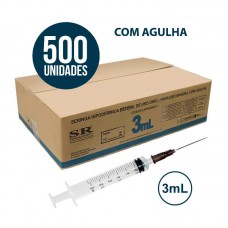 96785 - SERINGA SLIP LAUER SR AG 3ML 500UN