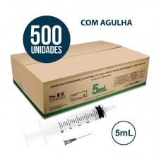 96786 - SERINGA SLIP LAUER SR AG 5ML 500UN