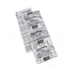 95412 - Antiemético Gaviz V 20mg Omeprazol I 10 Comprimidos