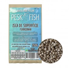 98178 - MASSA PARA PESCA ISCA DE SUPERFICIE EM FORMATO FURADINHO DEVENDO SER HIDRATADA COM AGUA LOCAL