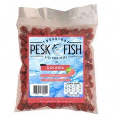 98238 - ISCA PRONTA EM FORMATO DE BOLINHAS FURADAS, COM TEXTURA FIRME E AROMA MARCANTE E PACOTE DE 120 GRAMA