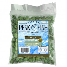 98237 - ISCA PRONTA EM FORMATO DE BOLINHAS FURADAS, COM TEXTURA FIRME E AROMA MARCANTE E PACOTE DE 120 GRAMA