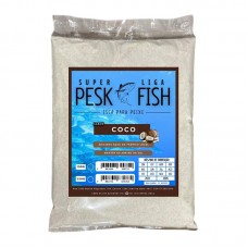 98221 - E UMA ISCA EM PO QUE PRECISA SER MISTURADA COM AGUA LOCAL, SABOR COCO E PACOTE DE 350 GRAMAS 