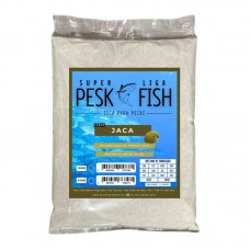 98217 - E UMA ISCA EM PO QUE PRECISA SER MISTURADA COM AGUA LOCAL, SABOR JACA E PACOTE DE 350 GRAMAS 