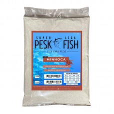 98215 - E UMA ISCA EM PO QUE PRECISA SER MISTURADA COM AGUA LOCAL, SABOR MINHOCA E PACOTE DE 350 GRAMAS