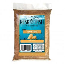 98202 - MASSA PARA PESCA TURBINADA SABOR QUEIJO, DEVE SER HIDRATADA COM AGUA LOCAL E PACOTE COM 500 GRAMAS
