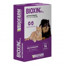 98154 - Antimicrobiano Bioxin 50mg a Base de Doxiciclina I 14 Comprimidos