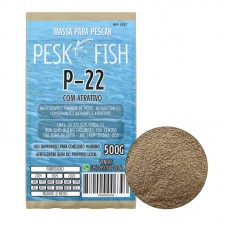 98458 - Massa para Pescar Pesk Fish P-22 500g com Atrativo
