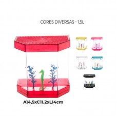 99947 - BETEIRA PLAST C/ENFEITE CORES DIV 1,5L