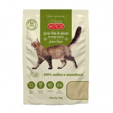 99946 - AREIA HIGIENICA DE MANDIOCA COM MILHO KADI 4KG
