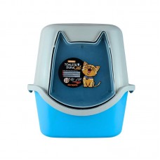 98487 - BANHEIRO HIG PLAST C/COMEDOURO/PA AZ 