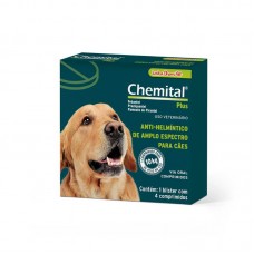 71202 - VERMIFUGO CHEMITAL PLUS C/4 COMP