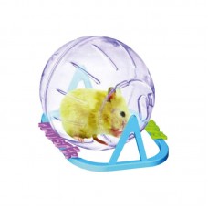 72150 - GLOBO ACRIL C/SUPORTE P/HAMSTER M