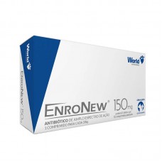 76003 - Antibiótico Enronew 150mg Enrofloxacino I 10 Comprimidos
