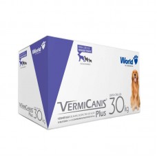 79924 - VERMIFUGO VERMICANIS 2,4G DISPLAY 30KG COM 20 COMPRIMIDOS