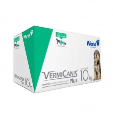 79927 - VERMIFUGO VERMICANIS 800MG DISPLAY 10 BLISTER- PRAZIQUANTEL PAMOATO DE PIRANTEL, FEBANT