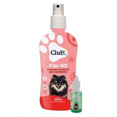 86452 - Educador Sanitário Casadinho Pipi Não 500ml e Pipi Sim 20ml l Club Pet