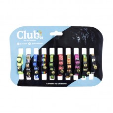 87738 - COLEIRA ELASTICA C/GUIZO C/10UN CLUB