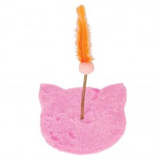 90629 - BRINQ PELUCIA CARA DE GATO C/BASE/MOLA