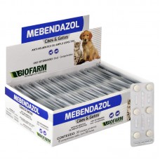 92224 - VERMIFUGO MEBENDAZOL CART 6UN